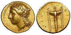 50 Litrai Grecia antica (1100BC-330) Elettro 