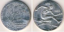 50 Mark Finnland (1917 - ) Silber 