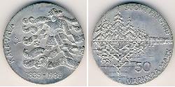 50 Mark Finnland (1917 - ) Silber 