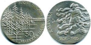 50 Mark Finnland (1917 - ) Silber 