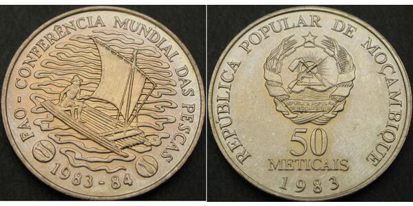 50 Metical Mozambico  