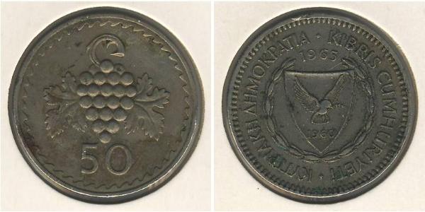 50 Mill Chypre (1960 - )  