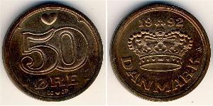 50 Ore Denmark Bronze 