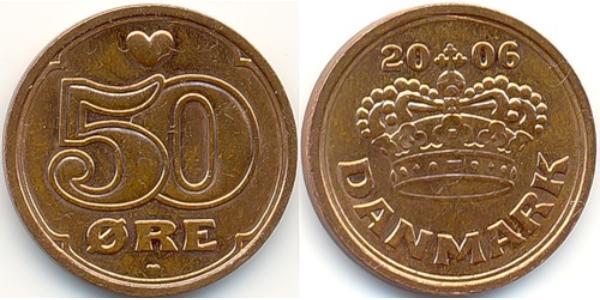 50 Ore Denmark Bronze 