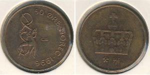 50 Ore Norwegen Bronze 