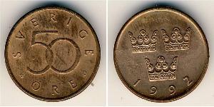 50 Ore Schweden Bronze 