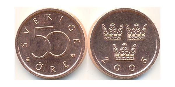 50 Ore Suède Bronze 