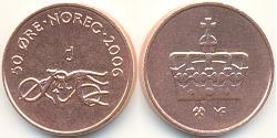 50 Ore Norvegia Bronzo 