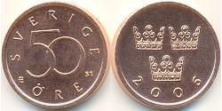 50 Ore Svezia Bronzo 