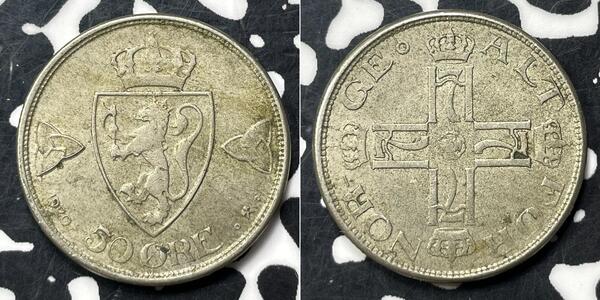 50 Ore Norway Copper 