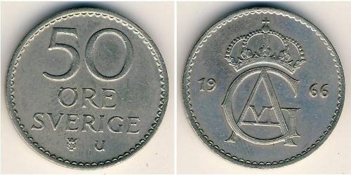 50 Ore Sweden Copper/Nickel 