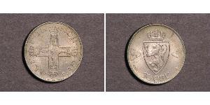 50 Ore Norwegen Kupfer 