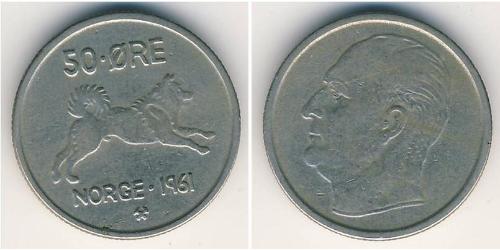 50 Ore Noruega Níquel/Cobre 