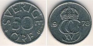50 Ore Suecia Níquel/Cobre 