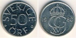50 Ore Suecia Níquel/Cobre 
