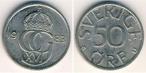 50 Ore Suecia Níquel/Cobre 