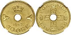 50 Ore Norvegia Ottone/Nichel 