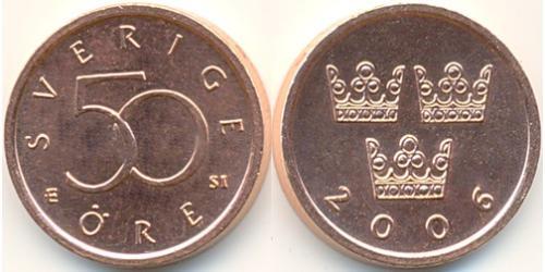 50 Ore 瑞典 青铜 