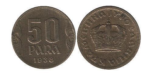 50 Para República Federativa Socialista de Yugoslavia (1943 -1992) Aluminio/Bronce 