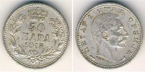 50 Para Serbia Plata 