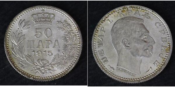 50 Para Serbia Plata 
