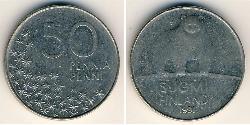 50 Penny Finlande (1917 - ) Cuivre/Nickel 