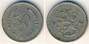 50 Penny Finnland (1917 - ) Kupfer/Nickel 