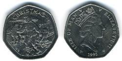 50 Penny Isle of Man Kupfer/Nickel 