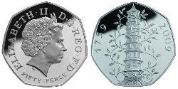 50 Penny Vereinigtes Königreich (1922-) Silber 