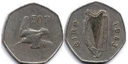 50 Penny Ireland (1922 - )  