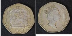 50 Penny Reino Unido  