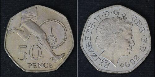 50 Penny Royaume-Uni  
