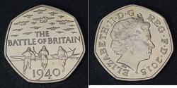 50 Penny United Kingdom  