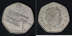50 Penny Vereinigtes Königreich  