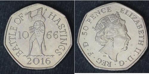 50 Penny Vereinigtes Königreich  