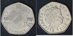 50 Penny 英国  