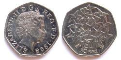 50 Penny 英国  