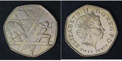 50 Penny 英国  