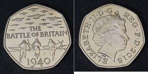 50 Penny 英国  
