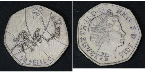 50 Penny 英国  