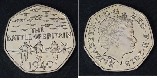 50 Penny 英国  