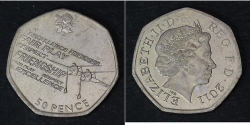 50 Penny 英国  