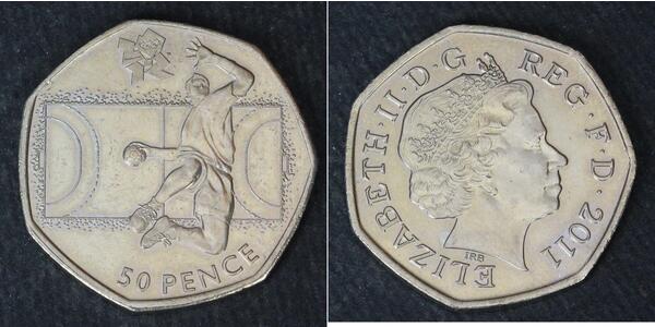 50 Penny 英国  