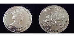 50 Penny United Kingdom (1922-) 镍/銅 伊丽莎白二世 (1926-2022)