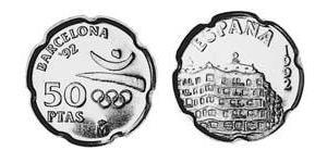 50 Peseta 西班牙 銅/镍 