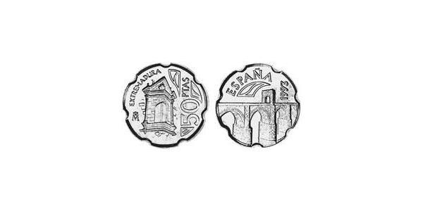 50 Peseta 西班牙 銅/镍 