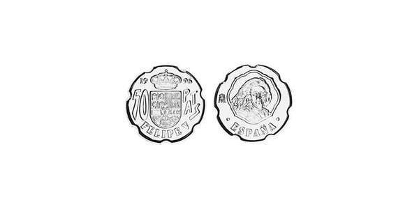 50 Peseta 西班牙 銅/镍 