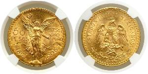 50 Peso Mexiko (1867 - ) Gold 