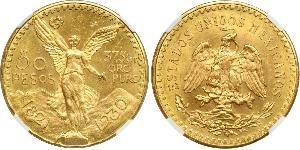 50 Peso Mexiko (1867 - ) Gold 