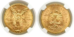 50 Peso Mexiko (1867 - ) Gold 